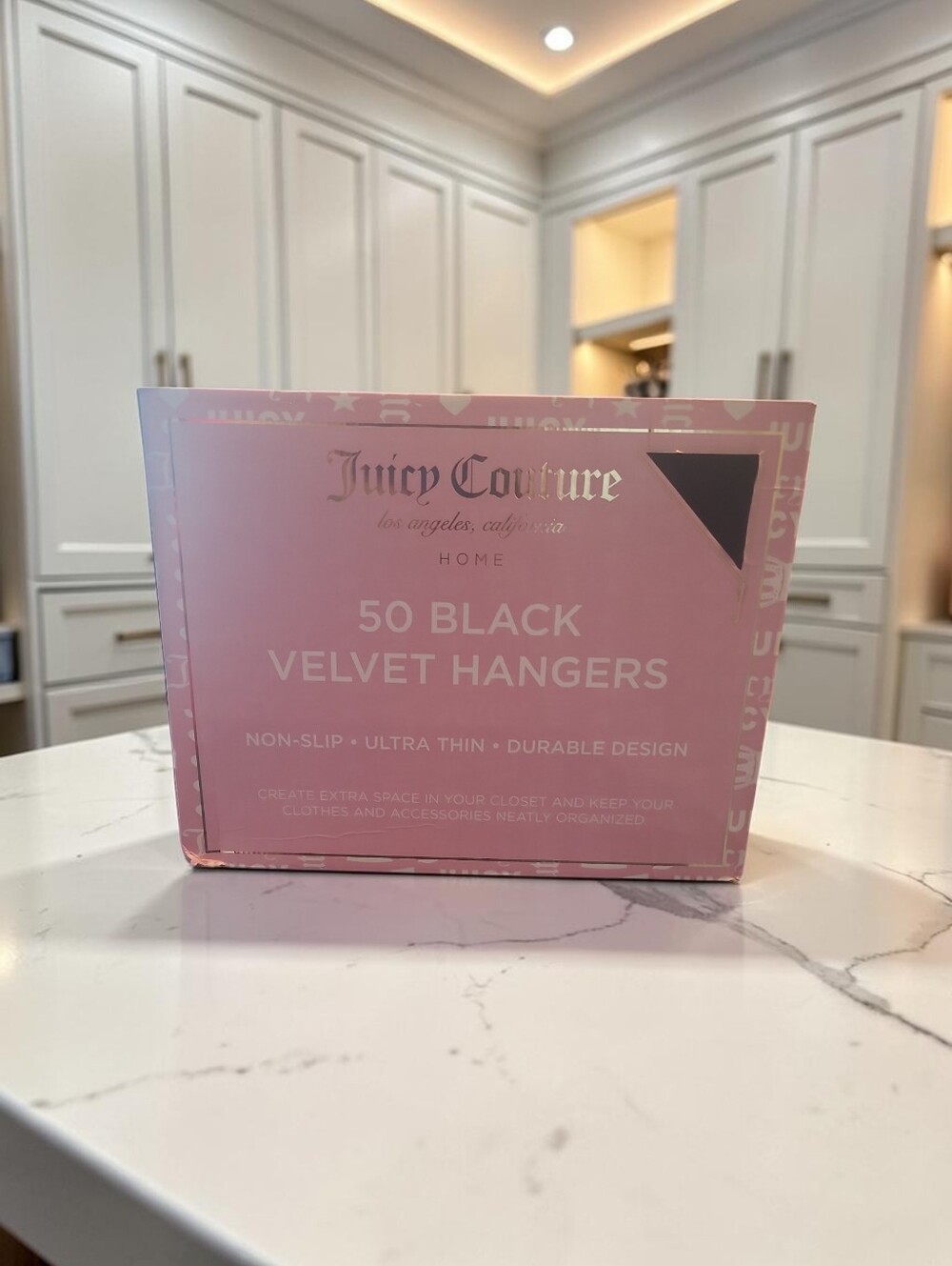 Juicy Couture - 50 Black Velvet Hangers